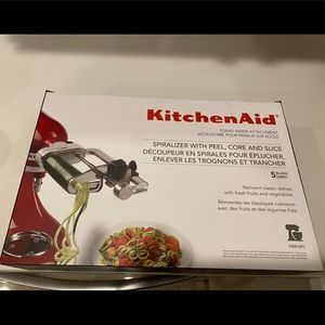 Kitchen Aid Spiralizer Attachment, Used once!